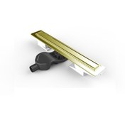 Resim VitrA V-Flow Elegant Duş Kanalı 50 cm Parlak Altın 59980223000 