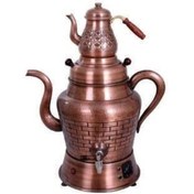 Resim Anka Demliktipi Elektrikli 1demlikli Bakır Semaver 