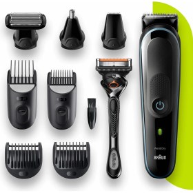Resim Braun Mgk 5380 Erkek Bakım Kiti 9'u 1 Arada Şekillendirici Gillette Hediye 