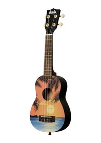 Resim Kala Ukadelic Soprano Ukulele Tropical Day -uk-tropday-44666 