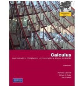 Resim Calculus For Business. Economics. Life Scien. Isbn: 9780321711007 