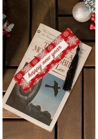 Resim Happy New Year Tasarımlı Kitap Ayracı 