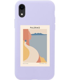 Resim mooodcase Iphone Xr Palermo Premium Lila Lansman Silikonlu Kılıf 