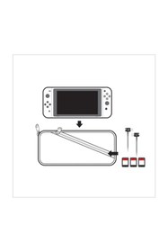 Resim Dobe Nintendo Switch Oled Kılıf Su Geçirmez Soft 