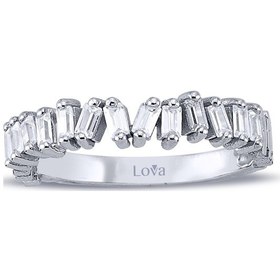 Resim Lova Baget Pırlanta Zinciriye Yüzük - 1040298 