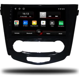 Resim Redhat Nissan X-trail Android Carplay Multimedya 2014-2021 Manuel Klima 6gb Ram + 128gb Hafıza + 8 Çekirdek 