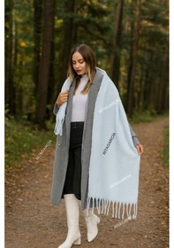 Resim Ritagarcia Premium Soft Buklet Atkı Bebe Mavisi 