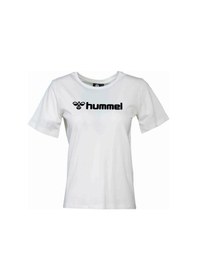 Resim Hummel Hmlnesle S/s Kırık Beyaz Kadın T-shirt 912031-9003 Kırık Beyaz 