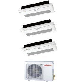 Resim Viessmann O4F3080M2 1+3 Sistem 9+12+18 27300 Btu/h A Enerji Sınıfı İnverter Multi Split Kaset Tipi Klima Viessmann