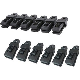 Resim Ryi. 12 Adet Branda Klipsi Tente Klipsi Çadır Klipsi 