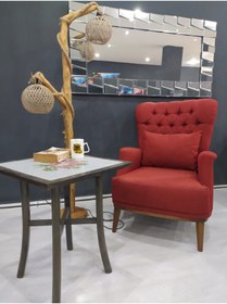 Resim evea mobilya Turuncu Berjer 