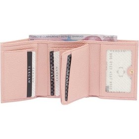 Resim Tergan Pembe Kadın Cüzdan - S1cb00005633-t8a Pembe 