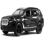 Resim NessiWorld Şeffaf Kutuda Metal BMW X7 Araba 