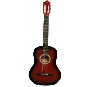 Resim Barcelona LC 3900 RDS Kırmızı Sunburst Klasik Gitar 