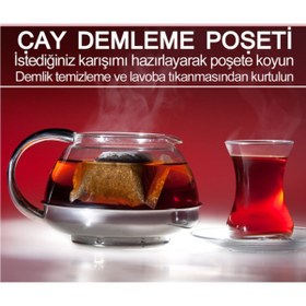 Resim FırsatYeri Pratik Ada Çayı Bitki Çayı Ihlamur Demleme Poşeti 25'li Paket 