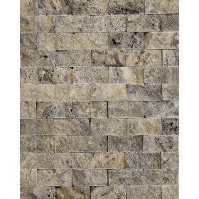 Resim Delta Stone Collaectıons Gri Traverten Patlatma Taş 4,8 x 10 cm 