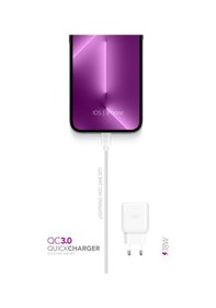 Resim Powerway QCL30 18W QC 3.0 Lightning Hızlı Şarj Cihazı Seti 