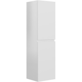 Resim Orka Purus 40 cm Banyo Boy Dolabı | Çift Kapaklı | Beyaz 