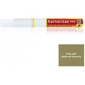 Resim F436-1007 Metbrush Messing Tam Örtücü Rötuş Kalemi Tam Örtücü Rötuş Kalemleri-13106 