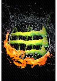 Resim Bandana Monster Four Buff Siyah 