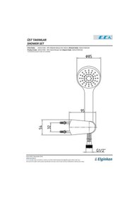 Resim Eca Spil Banyo Üst Takım 102117336 Diğer 
