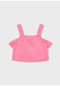 Resim Mayoral Kız Çocuk Askılı Tshirt Pembe 