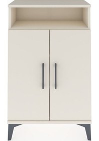 Resim Arges Komodin 3 Raflı 2 Kapaklı 60x30x96 Aytaşı-aytaşı Aytaşı 