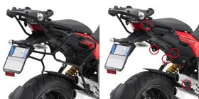 Resim GIVI PLXR312 DUCATI MULTISTRADA 1200 (10-14) YAN ÇANTA TASIYICI 