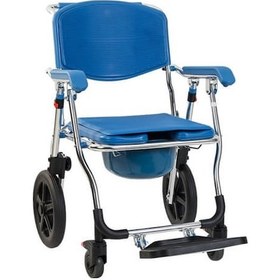 Resim Golfi G551 Alüminyum Klozetli Wc Duş Banyo Tuvalet Sandalyesi 