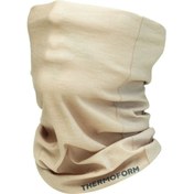 Resim Thermoform Army Microfiber Boyunluk Antimikrobiyel Kum Krem 