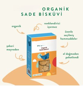 Resim NW NessiWorld Organik Sade Bisküvi 50gr 