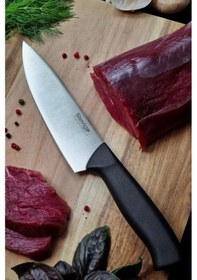 Resim Stevig Solid Şef Bıçağı 17,5 Cm Siyah St-400.001 Siyah 