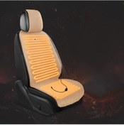 Resim Willowhaven Bej Renkli Araç Koltuğu Isıtma Yastığı Hızlı Isınma Soğuk Havalar İçin 