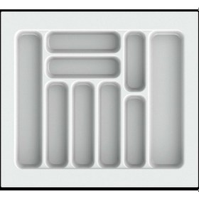 Resim Çekmece İçi Kaşıklık Ve Kepçelik Düzenleyici Beyaz 55x49 Cm 49x40 Cm Kadar Kesilebilir Beyaz 