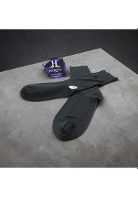 Resim Heren Socks Heren Bambu 4'lü Erkek Soket Çorap Siyah Premium , Burun Dikişsiz, Yıkamalı 