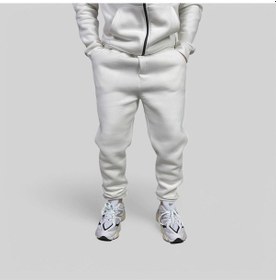 Resim Kx 3 İplik Kapüşonlu Eşofman Takımı Ekru 