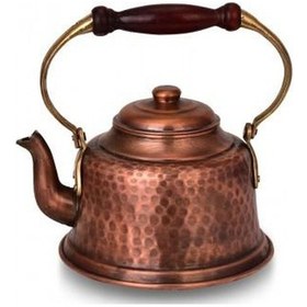 Resim Turna Bakır Maraş Demlik El Dövme Oksit Turna1965-3 Bakır 