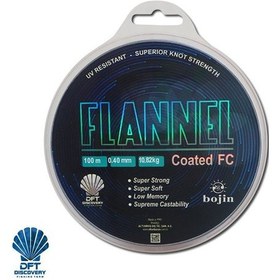 Resim DFT Bojin Flannel Fluorocarbon100 m 0.40 mm Misina 