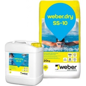 Resim Weber Dry Ss-10 (20+10 kg ) Tam Elastik Havuzlar Için Su Yalıtım Malzemesi 