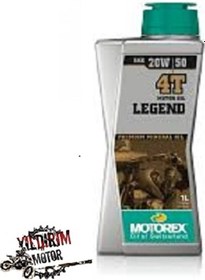 Resim Motorex Legend 4T Sae 20W50 Yağ 1Lt 