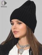 Resim Elions Bebek Örgü Pilot Kazak Turbanlı Klyuchik 250137441 Siyah 