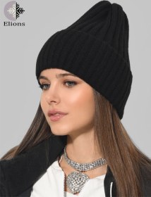 Resim Elions Bebek Örgü Pilot Kazak Turbanlı Klyuchik 250137441 Siyah 