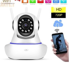 Resim Kablosuz Bebek Izleme Kamerası Wifi Gece Görüşlü Ip Kamera 