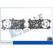 Resim Fan + Motor + Davlumbaz Fıat Doblo Kale 351315 