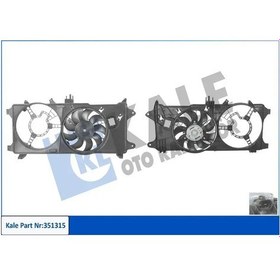 Resim Fan + Motor + Davlumbaz Fıat Doblo Kale 351315 