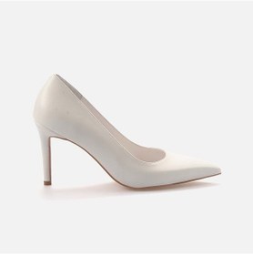 Resim Kemal Tanca Kadın Topuklu Ayakkabı 1124 Beyaz 