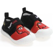 Resim Gezer 03193 Erkek Çocuk Günlük Cırtlı Panduf Ayakkabı Kırmızı 