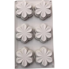 Resim Profesyonel Silikon Limon Çiçek 8 Bölmeli 