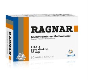 Resim Ragnar Mutlivitamin ve Multimineral 1.3-1.6 Betaglukan 50 mg 30 Kapsül 