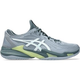 Resim Asics Court Ff 3 Erkek Grey Blue/white Tenis Ayakkabısı 1041a370-404 Grey Blue/white 